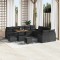 vidaXL Set de canapele pentru grădină 13 pcs Negru 90 x 55 x 71 cm 3364274