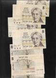 Israel 5 lirot lire 1973 F VF pret pe bucata