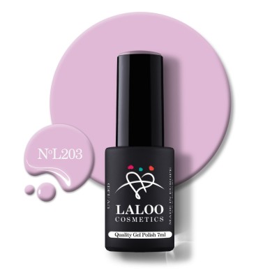203 Lilac Rose | Laloo gel polish 7ml foto
