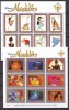 Guyana 1993 Disney Aladdin MI 4474-4503 3 klb.+ 4 bloc MNH, Nestampilat