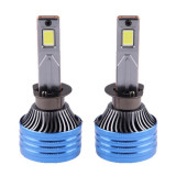 Set 2 LED-uri Auto Techstar&reg; P41, H1, 100w, 16000 Lumeni, 6500K, AUTO, 12-24 Volti, CSP, Canbus, Miez Cupru, Radiator Aluminiu