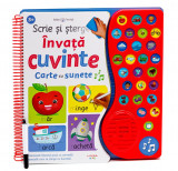 Scrie si sterge. Invata cuvinte. Carte cu sunete