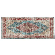 Covor antiderapant textil multicolor 70 x 120 cm