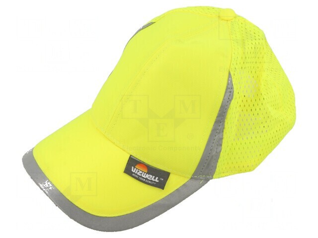 Căciulă reflectorizantă cu cozoroc reglabil și ventilație