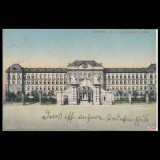 Carte poștală veche Oradea &ndash; Honv&eacute;d Hadapr&oacute;d Iskola (Scoala Militara Apararii Nationale Oradea) &ndash; 1914