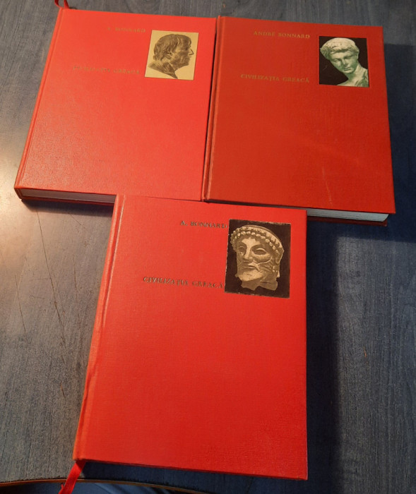 Civilizatia greaca 3 volume Andre Bonnard