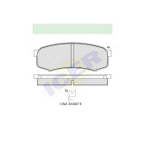 Set placute frana Icer 141027, parte montare : Punte Spate