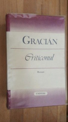 Criticonul- Gracian foto