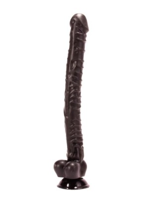 Dildo Clasic Jacob&amp;rsquo;s, Negru, 38 cm foto