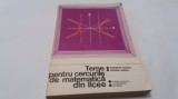 GHEORGHE RIZESCU - TEME PENTRU CERCURILE DE MATEMATICA DIN LICEE 2 VOL ,RF17/4