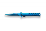 BRICEAG CU DESCHIDERE RAPIDA - FULL BLUE TITANIUM COATED - 10 CM