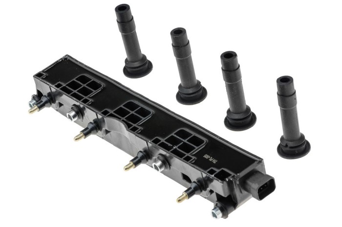 Bobina inductie Opel Vectra C 1.6 16v 2004-, Zafira A 1.6 16v 1999-, Astra G 1.4 16v, 1.6 16v 1998-, NTY ECZ-PL-005