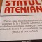 ARISTOTEL STATUL ATENIAN