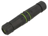 Conector fibră optică LC dublu drept