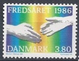 C5550 - Danemarca 1986 - Pacei nestampilat MNH