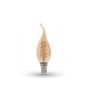 Bec LED E14 4W 2200K alb cald cu filament V-TAC