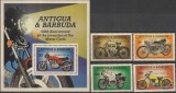 Lot de timbre cu motociclism, Nestampilat