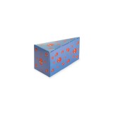 Cutie In Forma De Felie de Tort Din Carton pentru dulciuri, Spiderman, albastru - rosu