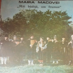 AMS - MARIA MACOVEI - „MAI BADITA, OM FRUMOS” (DISC VINIL, LP)