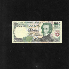 Rar! Venezuela 2000 2.000 bolivari bolivares 1998 seria65046845