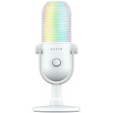 Microfon Razer Seiren V3 Chroma RGB USB, frecventa raspuns 20 Hz -20000 Hz, sensibilitate 34 Db, Alb