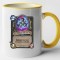 Cana maner galben personalizata HearthStone - Ghoulish Alchemist, INOVATIX&reg;. 330ml