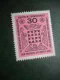 HOPCT TIMBRE MNH 882 ZIUA BISERICII EVANGHELICE 1967- 1 VAL GERMANIA