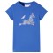 Tricou pentru copii, albastru cobalt, 92