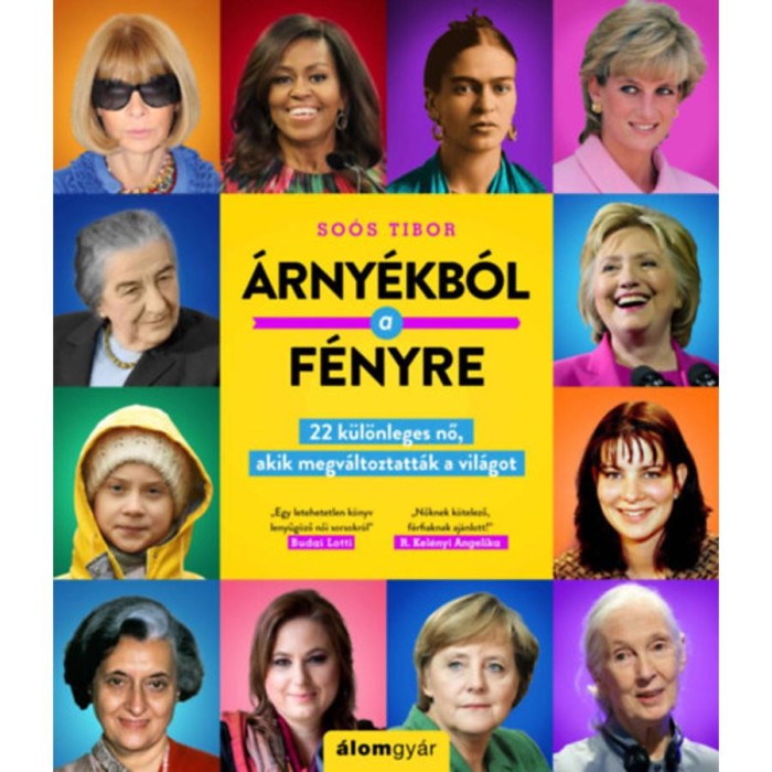 &Aacute;rny&eacute;kb&oacute;l a f&eacute;nyre - 22 k&uuml;l&ouml;nleges nő, akik megv&aacute;ltoztatt&aacute;k a vil&aacute;got - So&oacute;s Tibor
