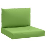 Cumpara ieftin Perne de paleti, 2 buc, melanj verde, material textil
