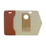 Husa Flip Portmoneu Clutch Apple iPhone 5/5S Maro Blister