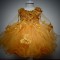 Rochiță Elegantă Gold - 3 ani