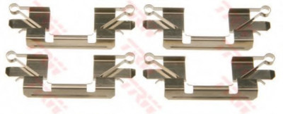 Set accesorii, placute frana MITSUBISHI L 200 (KB, KA) (2004 - 2016) TRW PFK606 foto
