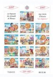Monaco 1997 - Istorie - DINASTIA GRIMALDI 7 SECOLE DE ISTORIE - Bloc XXL - MNH