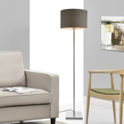 Lampadar Coimbra 152 cm 1 x E27 gri [lux.pro] HausGarden Leisure foto