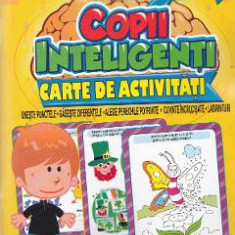 Jocuri pentru copii inteligenti. Carte de activitati +6 ani