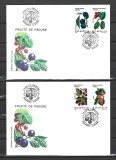ROMANIA 2001 - FRUCTE DE PADURE, FDC - LP 1547