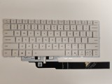 Tastatura Laptop, Lenovo, Slim 7 14IPH11 Type 83QN, iluminata, alba, layout US