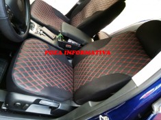 Huse auto universale 2+1 MATERIAL ROMB ManiaCars foto