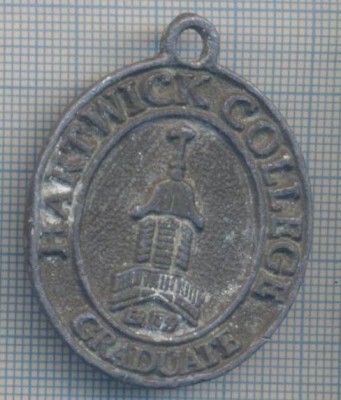 AZ 171 MEDALIE HARTWICK COLLEGE GRADUATE -1996 -ABSOLVENT AL COLEGIULUI HARTWICK foto