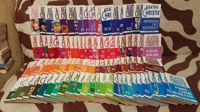 AGATHA CHRISTIE COLECTIE INTEGRALA ROMANE POLITISTE EDITURA MULTI PRESS foto