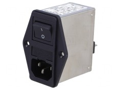 Conector Alimentare AC IEC 60320 6A 250VAC 0.8mH