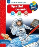 Carte de activități cu... Spațiul cosmic - Paperback - Dominique Conte - Casa