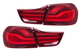 Stopuri LED rosu-negru pentru BMW Seria 4 F32 F33 F36 si M4 F82 F83