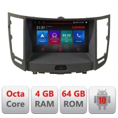 Navigatie Infinity FX intre anii 2009-2012 Android radio gps internet Octa Core 4+64 LTE Kit-fx35+EDT-E509-PRO CarStore Technology foto