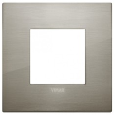 Rama Ornament 2M metal Vimar Arke inox periat 19642.08