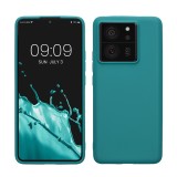 Husa Kwmobile pentru Xiaomi 13T/13T Pro, Verde, Silicon, KWM000020IV002C, Carcasa