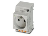 Conector Alimentare AC 16A 3 pini Soclu Mamă PHOENIX CONTACT 0804022 pentru Șină DIN