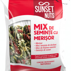 Mix seminte cu merisor, 50g, Sunset Nuts