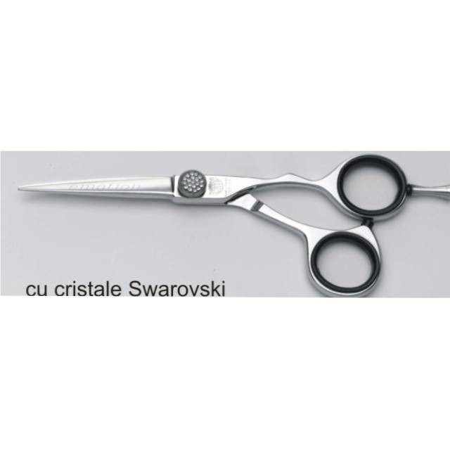 Foarfeca pentru tuns Kiepe 257-5.5 Master 5.5 offset cu cristale Swarovski Foarfeca pentru tuns Kiepe 257-5.5 Master 5.5 offset cu cristale Swarovski